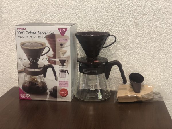Hario V60-02 pour over kit+ filtre - 1